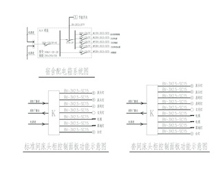 配电箱系统图CAD图