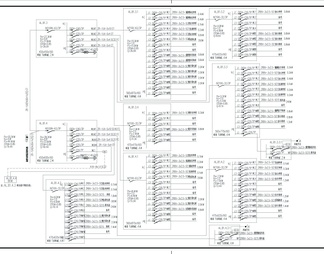 配电箱系统图CAD图