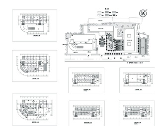 医院综合楼CAD图