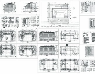 旅馆大楼CAD建筑图