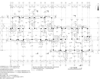 坡顶多层住宅建筑图