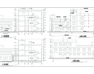 宾馆全套建筑图