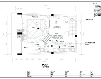 美容院装修CAD图