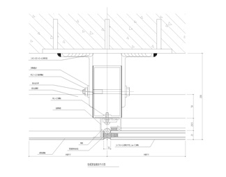 隐框玻璃幕墙纵剖节点