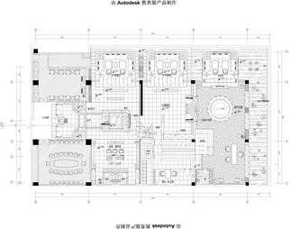 35套茶楼茶馆室内设计CAD图纸