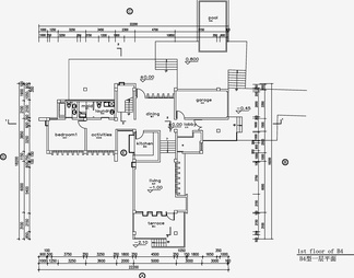 别墅住宅建筑 施工图