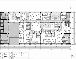 医院门诊部室内施工图 医院 门诊 诊所 诊室