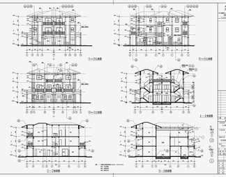 别墅住宅建筑 施工图