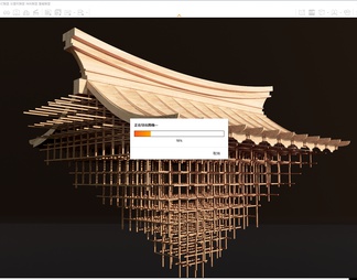 雕塑 古建筑雕塑 传统雕塑 屋檐雕塑