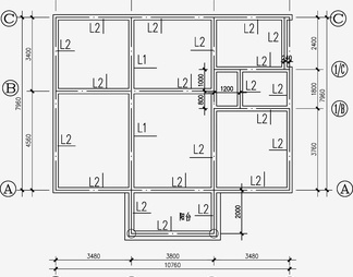 住宅混凝土结构 施工图