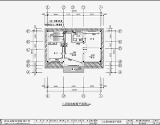 自建房建筑电气 施工图