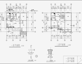 别墅设计效果图 施工图