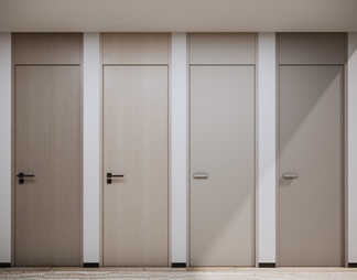 单开门 通顶门 卧室门 木门 烤漆门 极简门 纯色门