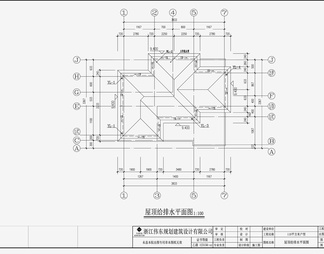 自建房建筑给排水 施工图