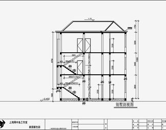 别墅设计效果图 施工图