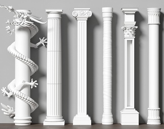柱子 罗马柱 石膏柱子 装饰柱 罗马