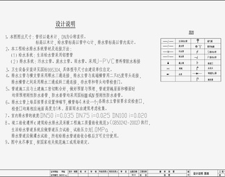 自建房建筑给排水 施工图