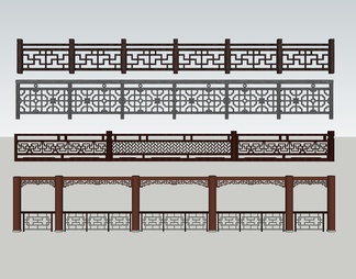 护栏 栏杆