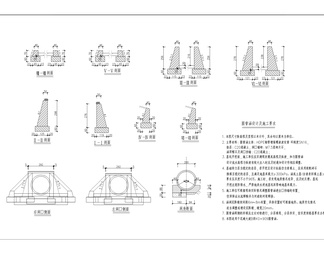 花滩片区5条市政道路施工图