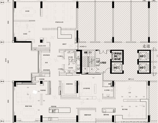 佛山海尔全屋定制家居旗舰店+办公丨效果图+施工图+物料书