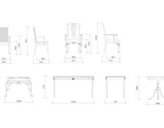 CAD家具图块