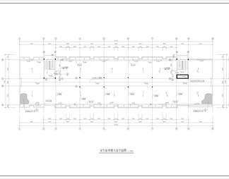 CAD女生宿舍建筑图