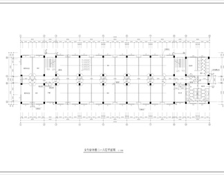 CAD女生宿舍建筑图