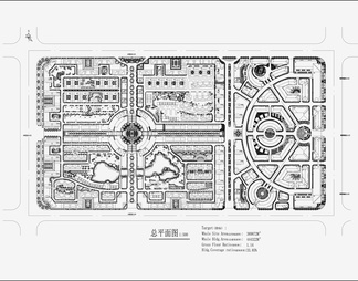小区规划景观平面图