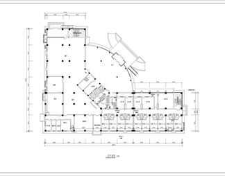 4500平小型敬老院建筑图