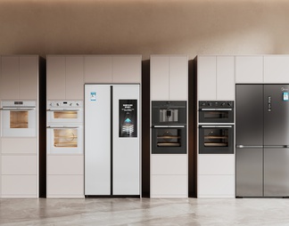 冰箱 嵌入式冰箱 双开门冰箱 烤箱 咖啡机