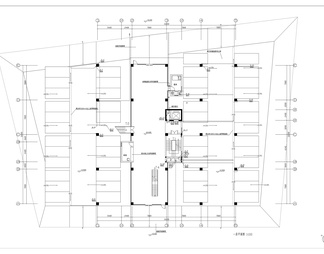 六层超办公楼建筑图