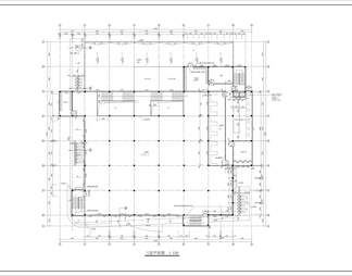 大学学校食堂全套建筑图含效果图