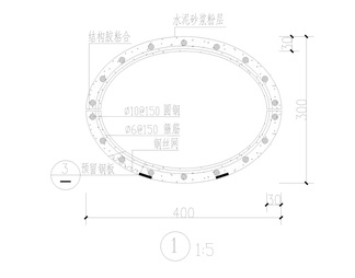 雕塑cad景观图详图