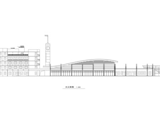 二级汽车站方案CAD图