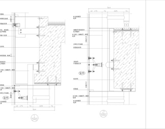 建筑点式玻璃幕墙施工详图