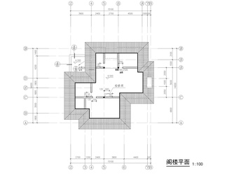 二层360平独栋小别墅建筑图