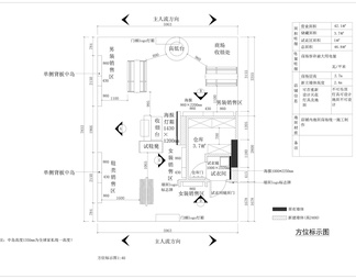 服装专卖店 施工详图