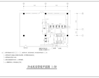 冰蓄冷系统cad图