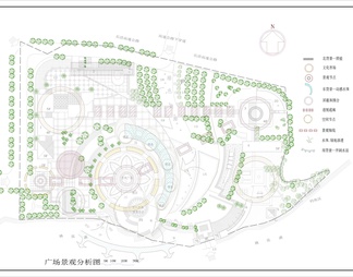 長壽文化艺术中心广场景观详图