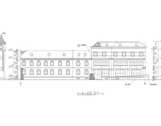 高档会所全套cad建筑设计施工图