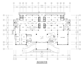 高层酒店建筑图