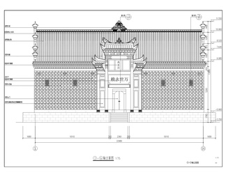 禹王宫修缮工程施工图