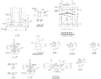 公园茶室建筑结构施工详图