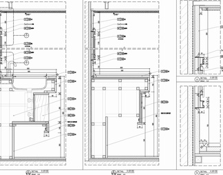 50㎡酒店大床房室内施工图 酒店客房 单间 大床房