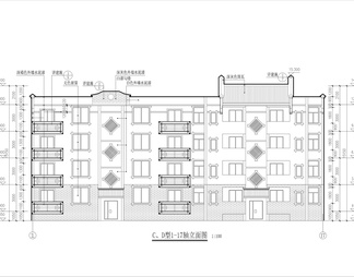 三款经典微派建筑施工详图