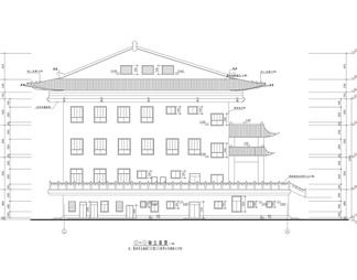 静音寺古建筑施工图