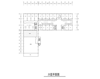 酒店各层平面布置图