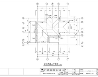 别墅给排水设计施工图