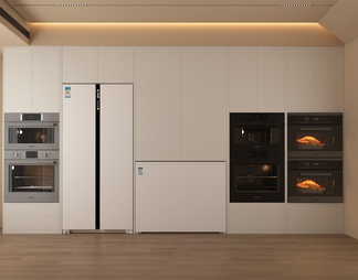 冰箱冰柜  嵌入式微波炉烤箱 冰箱柜