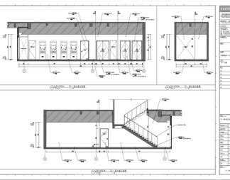 办公大楼公区大堂室内施工图+效果图 电梯厅 接待大堂 公区